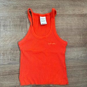 Urban Outfitters Womens Orange Crop-top